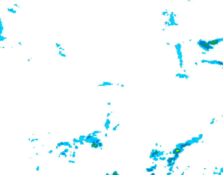 GDPS precipitation 120 hour forecast chart for Canada based on 2026/04/21 1200Z data