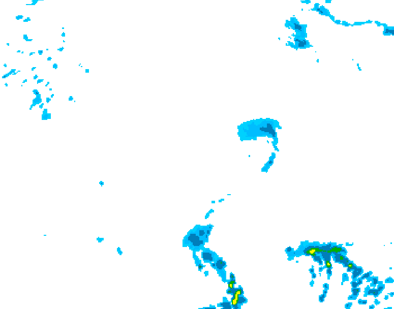 GDPS precipitation 162 hour forecast chart for Canada based on 2026/04/21 1200Z data