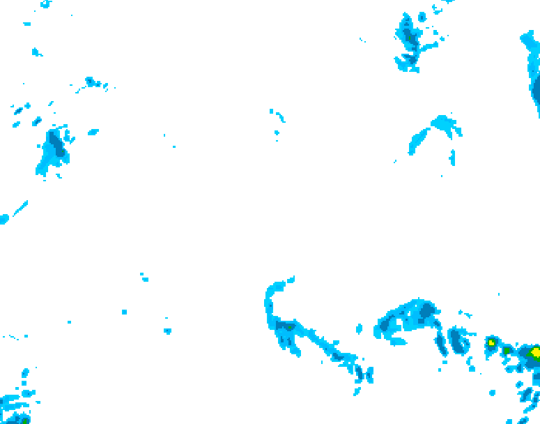 GDPS precipitation 180 hour forecast chart for Canada based on 2026/04/21 1200Z data