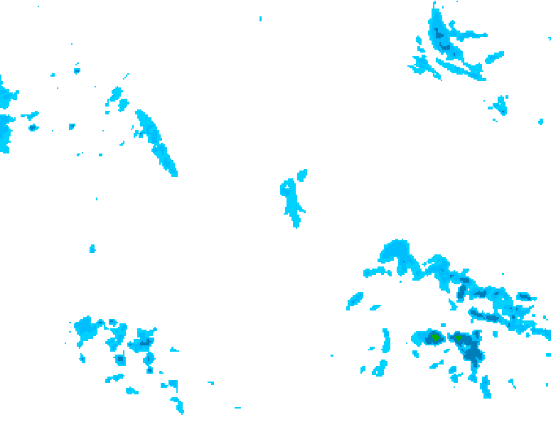 GDPS precipitation 210 hour forecast chart for Canada based on 2026/04/21 1200Z data