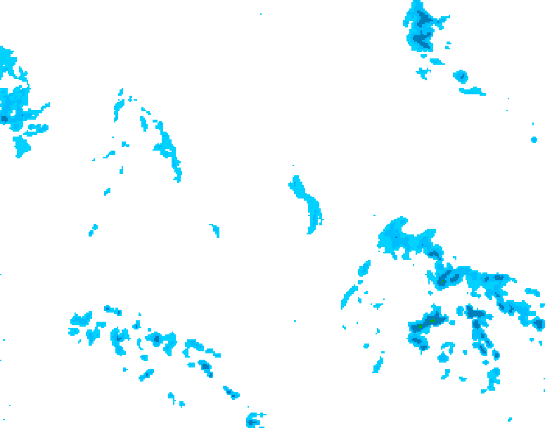 GDPS precipitation 216 hour forecast chart for Canada based on 2026/04/21 1200Z data