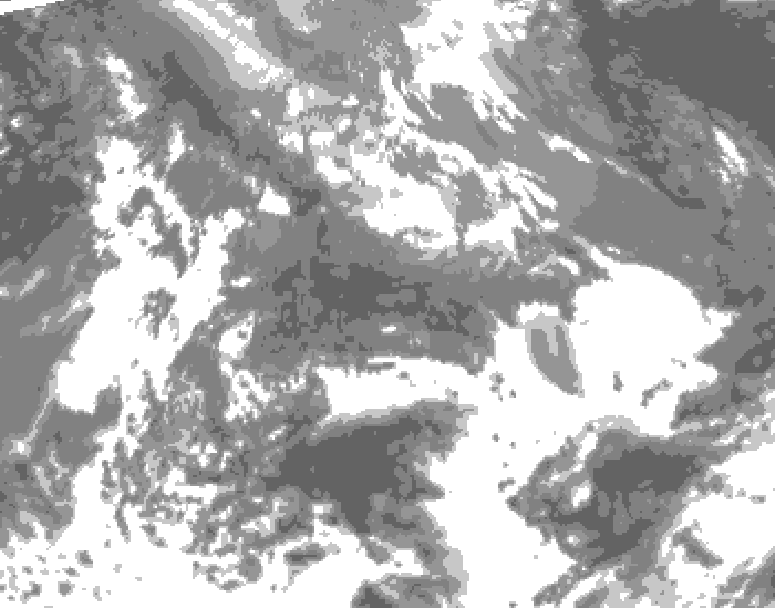 GDPS total cloud 144 hour forecast chart for Canada based on 2026/04/21 0000Z data