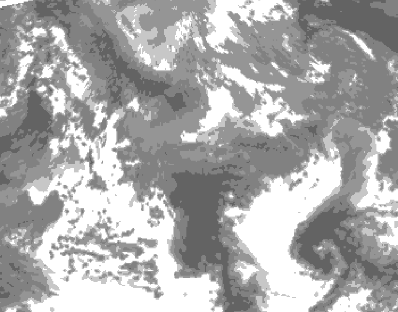 GDPS total cloud 168 hour forecast chart for Canada based on 2026/04/21 0000Z data