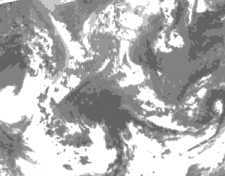 GDPS total cloud 066 hour forecast chart for Canada based on 2026/04/21 1200Z data