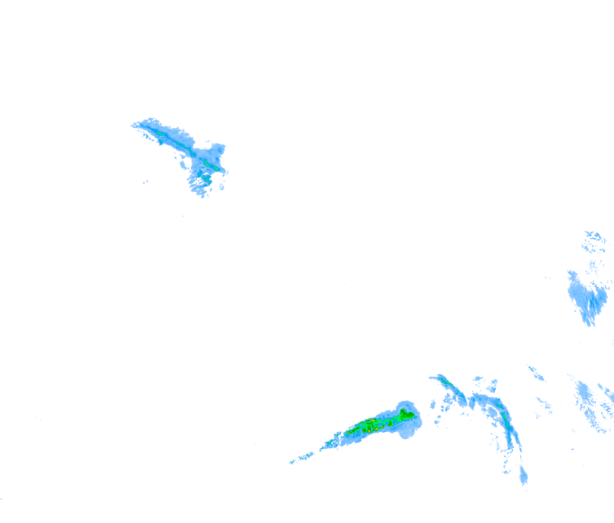 Weather radar data valid at 2026/04/21 21:06 UTC