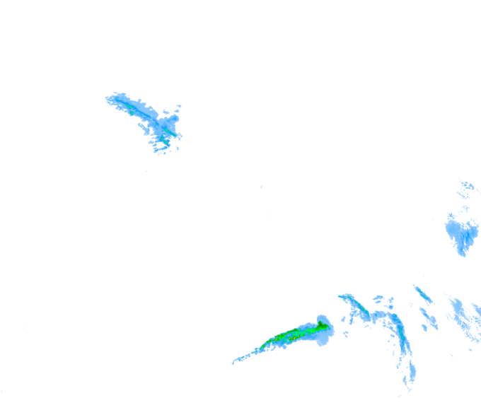 Weather radar data valid at 2026/04/21 21:24 UTC