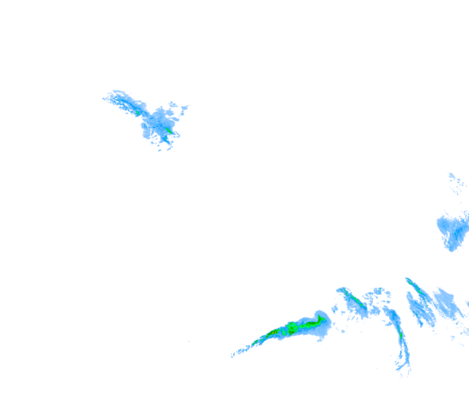 Weather radar data valid at 2026/04/21 21:54 UTC