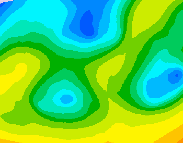 GDPS 500 millibar geopotential height 066 hour forecast chart for Canada based on 2026/04/22 0000Z data