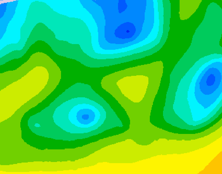 GDPS 500 millibar geopotential height 084 hour forecast chart for Canada based on 2026/04/22 0000Z data