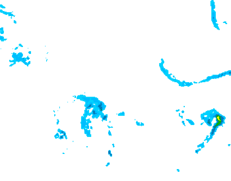 GDPS precipitation 042 hour forecast chart for Canada based on 2026/04/22 0000Z data