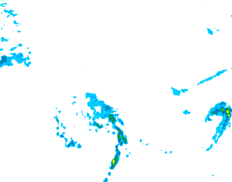 GDPS precipitation 048 hour forecast chart for Canada based on 2026/04/22 0000Z data