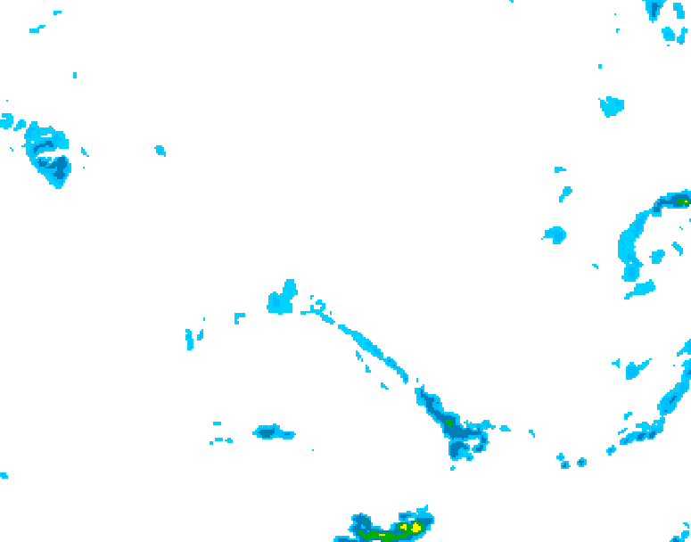 GDPS precipitation 078 hour forecast chart for Canada based on 2026/04/22 0000Z data