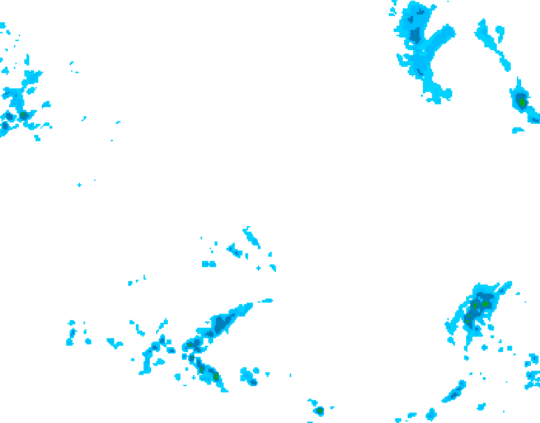 GDPS precipitation 120 hour forecast chart for Canada based on 2026/04/22 0000Z data