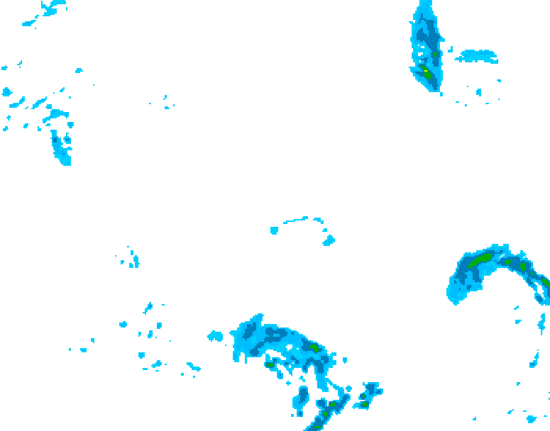 GDPS precipitation 144 hour forecast chart for Canada based on 2026/04/22 0000Z data