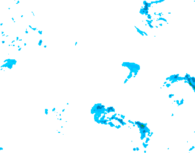 GDPS precipitation 162 hour forecast chart for Canada based on 2026/04/22 0000Z data