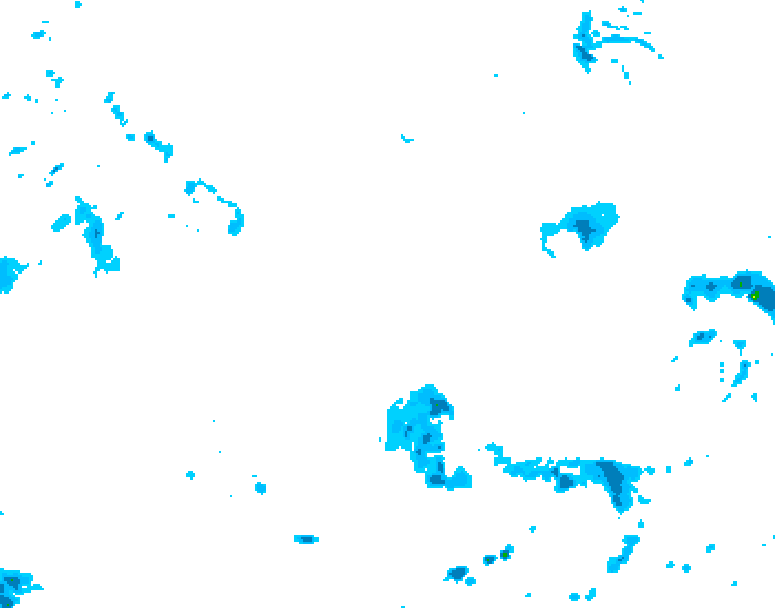 GDPS precipitation 174 hour forecast chart for Canada based on 2026/04/22 0000Z data