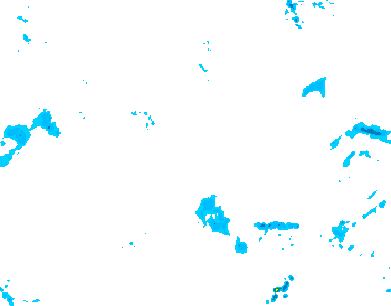 GDPS precipitation 186 hour forecast chart for Canada based on 2026/04/22 0000Z data