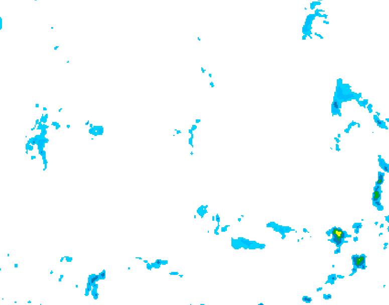GDPS precipitation 204 hour forecast chart for Canada based on 2026/04/22 0000Z data