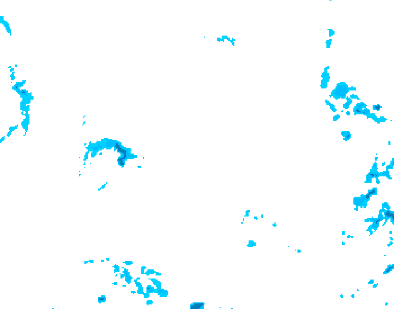 GDPS precipitation 234 hour forecast chart for Canada based on 2026/04/22 0000Z data