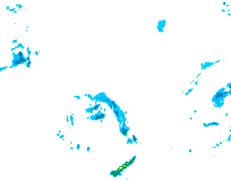 GDPS precipitation 048 hour forecast chart for Canada based on 2026/04/22 1200Z data