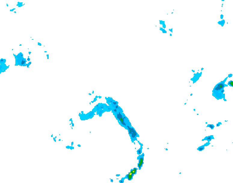 GDPS precipitation 054 hour forecast chart for Canada based on 2026/04/22 1200Z data