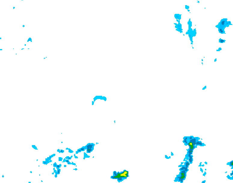 GDPS precipitation 096 hour forecast chart for Canada based on 2026/04/22 1200Z data