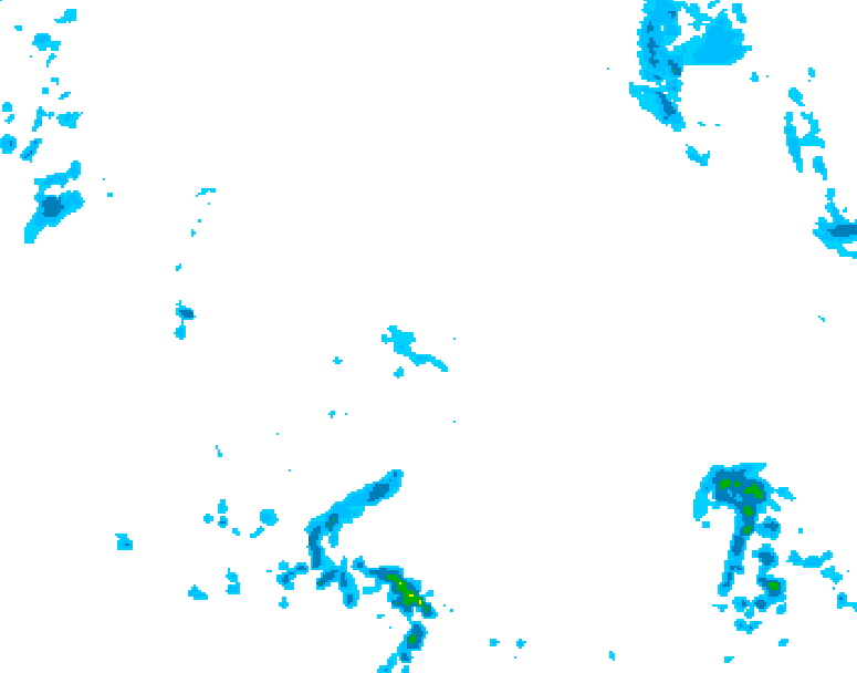 GDPS precipitation 114 hour forecast chart for Canada based on 2026/04/22 1200Z data