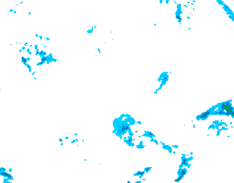 GDPS precipitation 162 hour forecast chart for Canada based on 2026/04/22 1200Z data