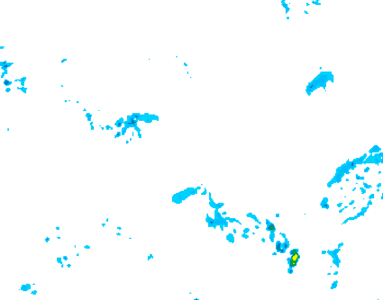 GDPS precipitation 180 hour forecast chart for Canada based on 2026/04/22 1200Z data