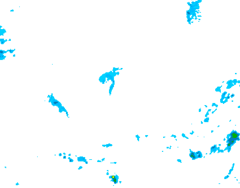 GDPS precipitation 198 hour forecast chart for Canada based on 2026/04/22 1200Z data