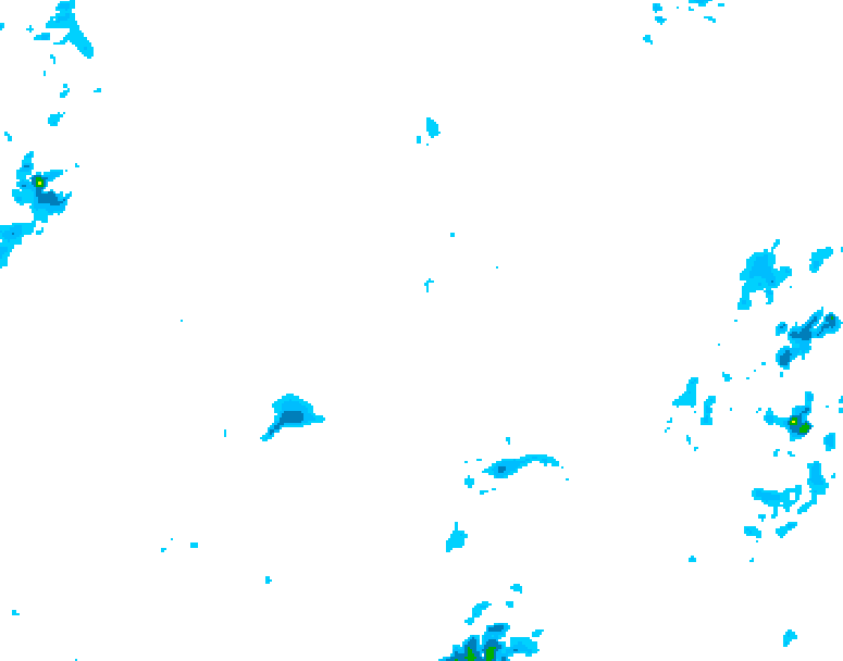 GDPS precipitation 222 hour forecast chart for Canada based on 2026/04/22 1200Z data