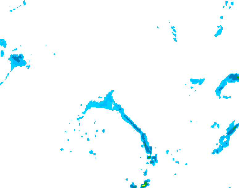 GDPS precipitation 048 hour forecast chart for Canada based on 2026/04/23 0000Z data