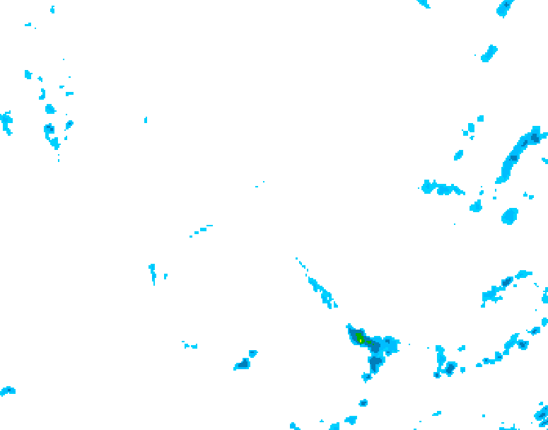 GDPS precipitation 060 hour forecast chart for Canada based on 2026/04/23 0000Z data