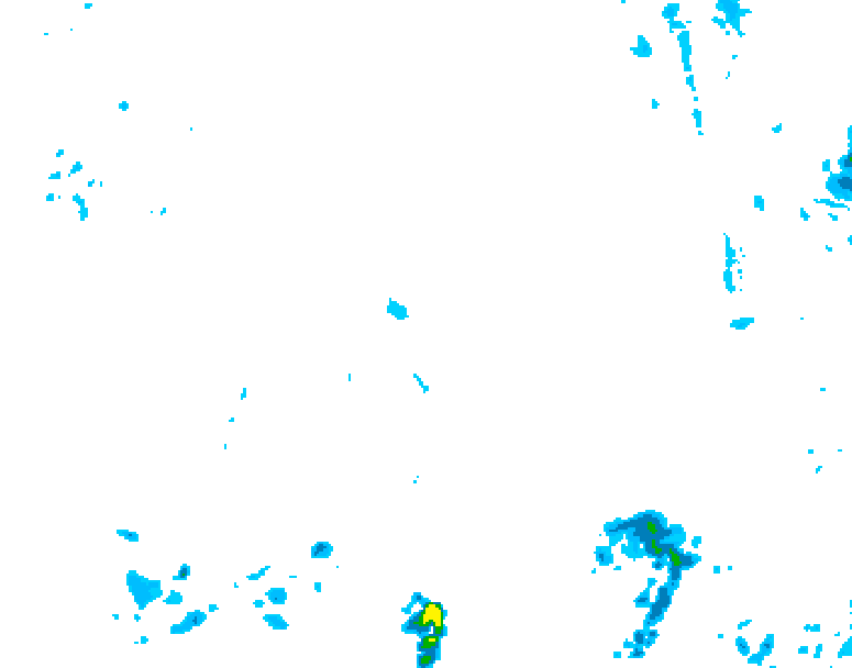 GDPS precipitation 078 hour forecast chart for Canada based on 2026/04/23 0000Z data