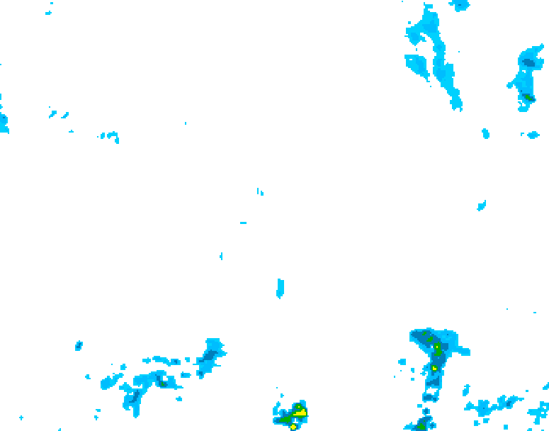 GDPS precipitation 084 hour forecast chart for Canada based on 2026/04/23 0000Z data