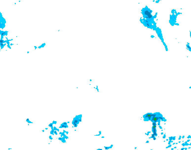 GDPS precipitation 090 hour forecast chart for Canada based on 2026/04/23 0000Z data