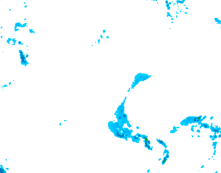 GDPS precipitation 138 hour forecast chart for Canada based on 2026/04/23 0000Z data