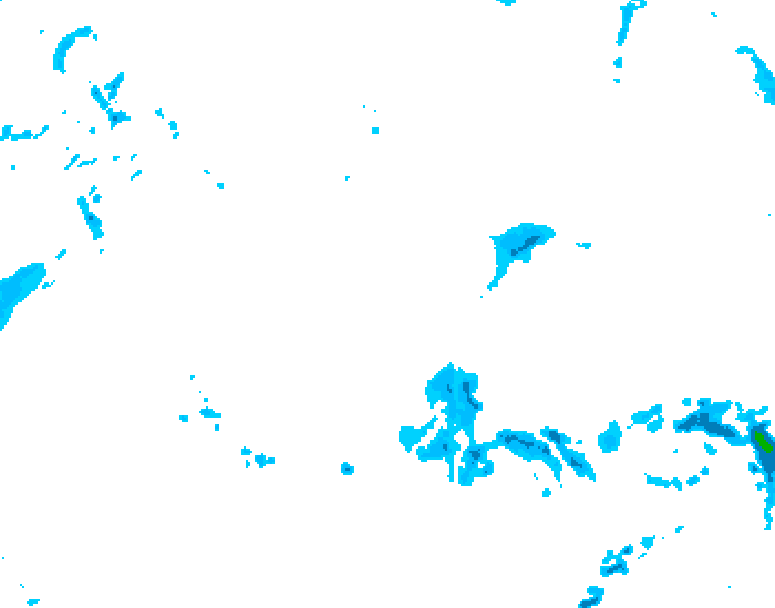 GDPS precipitation 150 hour forecast chart for Canada based on 2026/04/23 0000Z data