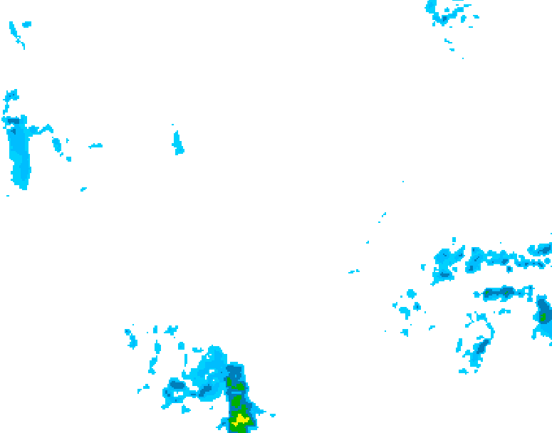 GDPS precipitation 204 hour forecast chart for Canada based on 2026/04/23 0000Z data