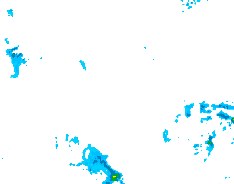 GDPS precipitation 210 hour forecast chart for Canada based on 2026/04/23 0000Z data