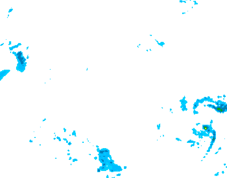GDPS precipitation 216 hour forecast chart for Canada based on 2026/04/23 0000Z data