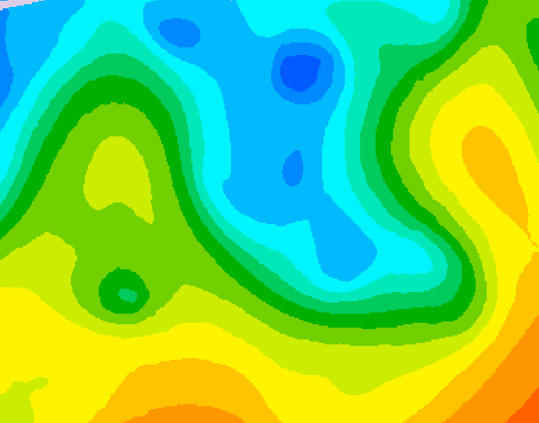 GDPS 500 millibar geopotential height 240 hour forecast chart for Canada based on 2026/04/24 0000Z data