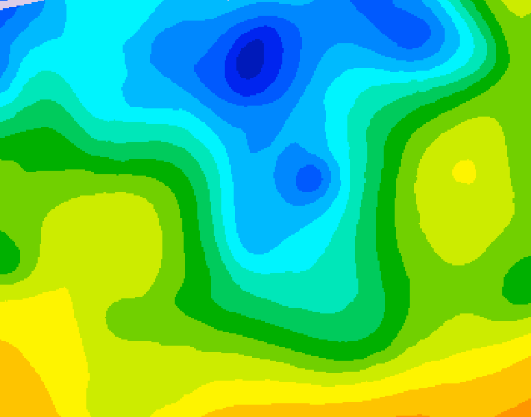 GDPS 500 millibar geopotential height 144 hour forecast chart for Canada based on 2026/04/24 1200Z data
