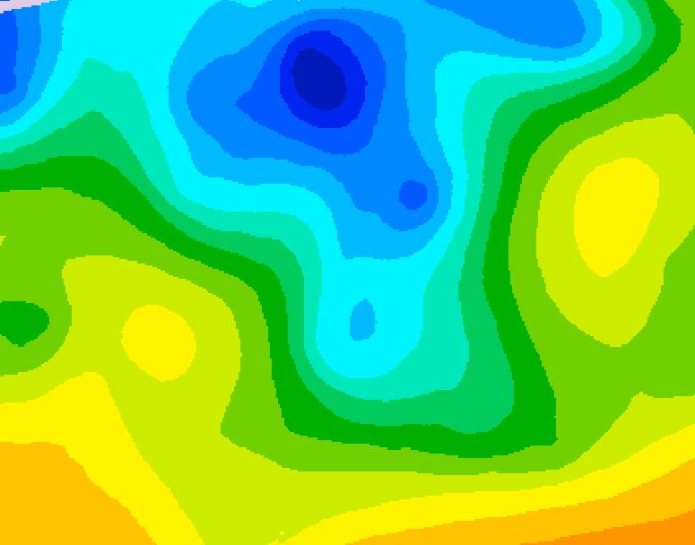 GDPS 500 millibar geopotential height 156 hour forecast chart for Canada based on 2026/04/24 1200Z data