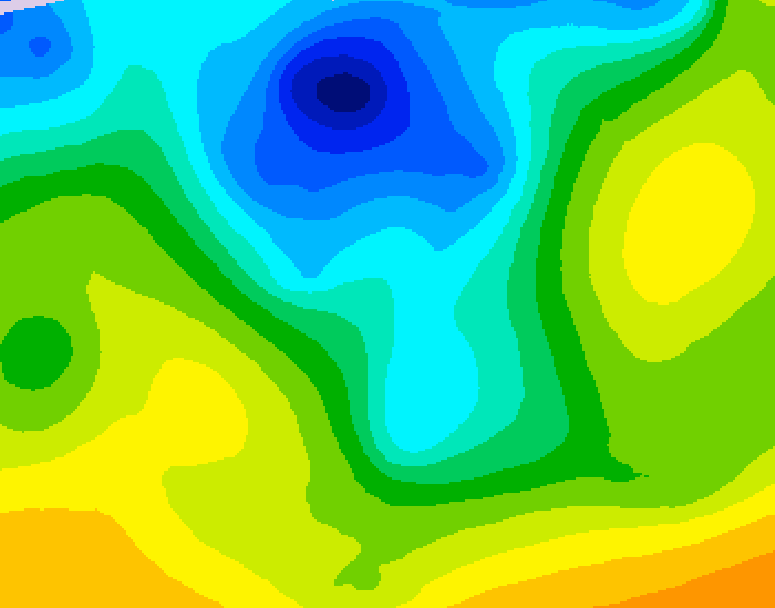 GDPS 500 millibar geopotential height 168 hour forecast chart for Canada based on 2026/04/24 1200Z data