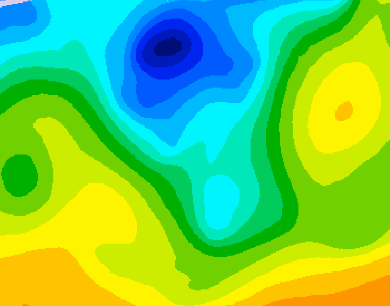 GDPS 500 millibar geopotential height 174 hour forecast chart for Canada based on 2026/04/24 1200Z data