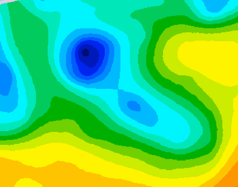 GDPS 500 millibar geopotential height 240 hour forecast chart for Canada based on 2026/04/24 1200Z data