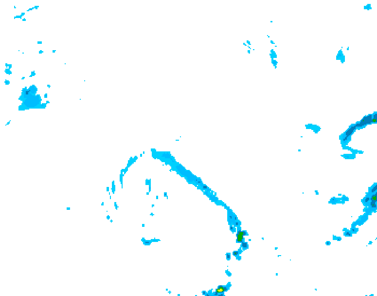 GDPS precipitation 024 hour forecast chart for Canada based on 2026/04/24 0000Z data