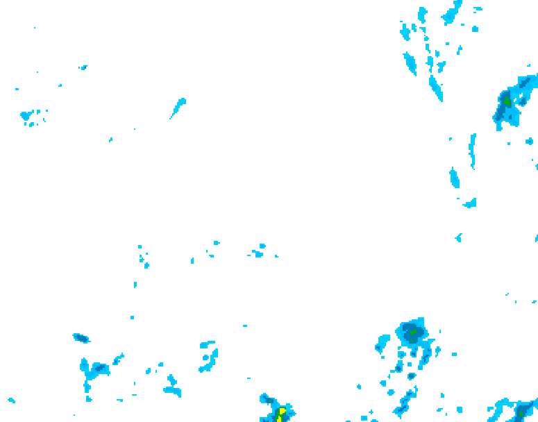 GDPS precipitation 054 hour forecast chart for Canada based on 2026/04/24 0000Z data