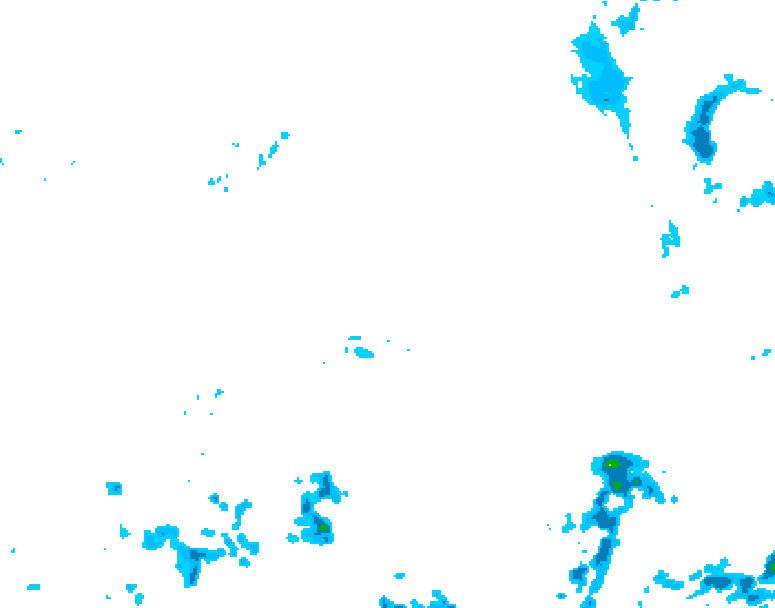 GDPS precipitation 060 hour forecast chart for Canada based on 2026/04/24 0000Z data